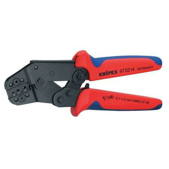 Knipex Crimper,27 to 15 AWG,10" L 97 52 14