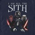 thumbnail image 2 of Men's Star Wars: A New Hope All the Sith Graphic Tee Navy Blue Large, 2 of 5