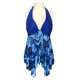 thumbnail image 1 of Greeniant Traje de baño Sexy de verano para mujer, ropa de playa sin espalda con estampado , escote en V profundo, ropa de baño sin mangas con Traje de baño azul marino XXXL, 1 of 6