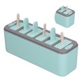 thumbnail image 4 of Molde para paletas de hielo diseño dividido portátil congelado Molde para barra de hielo Desmoldeo automático 6 rejillas para el hogar para el verano Fugacal Otros, 4 of 8