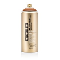 Montana Cans GOLD Spray Paint, 400ml, Shock Light Brown