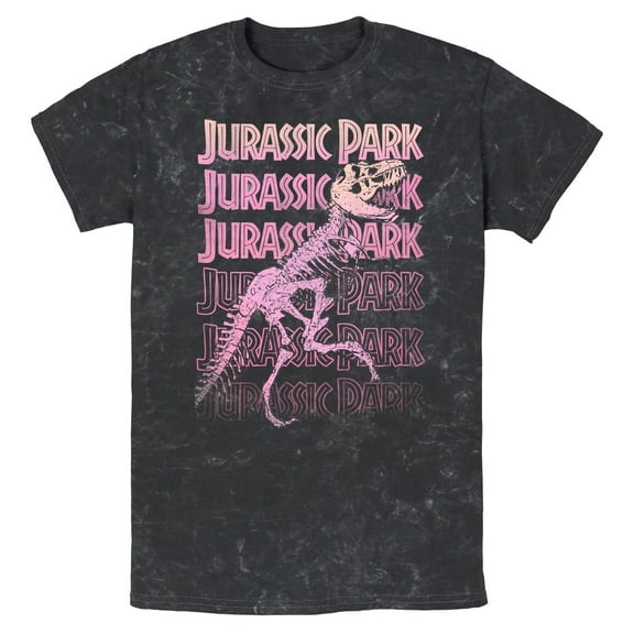 Mens Jurassic World T. Rex Skeleton T Shirt