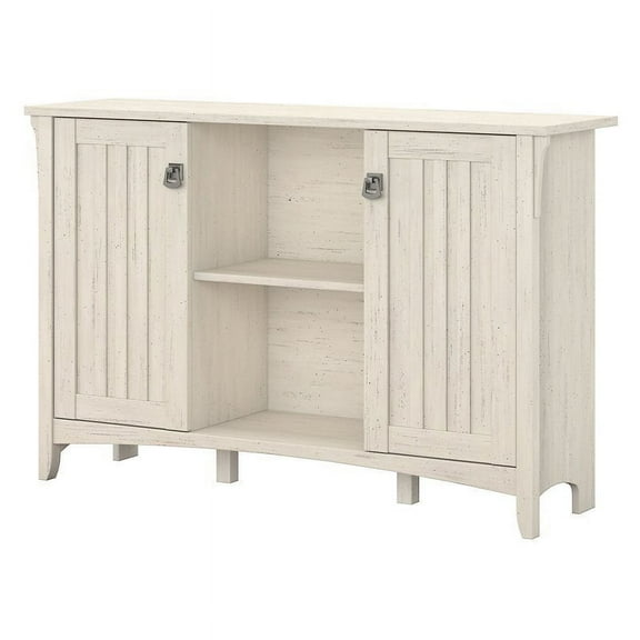 Pemberly Row Storage Cabinet with Doors in Antique White