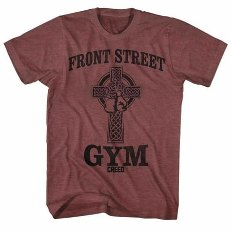 Rocky Movies Frontstreetgym Adult Short Sleeve T Shirt