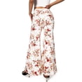thumbnail image 3 of GingDin Womens Casual Wide Leg Pants Boho Paisley Printed Palazzo Pants, 3 of 8