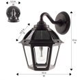 thumbnail image 3 of Polaris Lampe Murale Solaire - Noir, 3 of 4