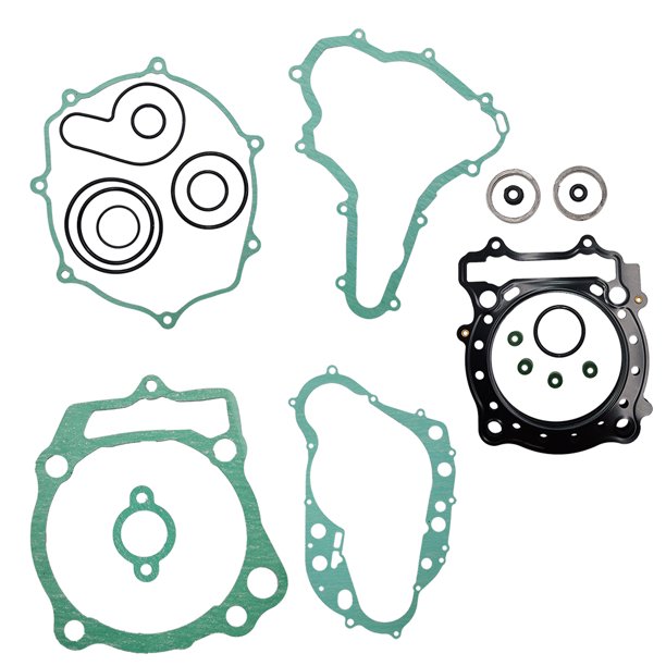 Motor completo automóvil Juego de juntas de motor completo Portátil Profesional Sellado Reemplazo de juntas Reemplazo de piezas para Cuadracer 450 LTR450 2x4 Vogacara VI002162-00