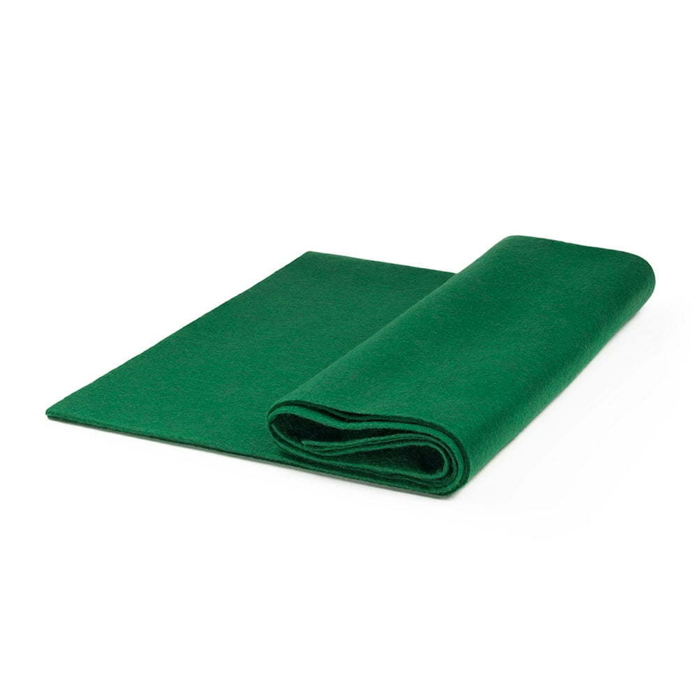 High Quality Craft Felt by the Yard 72" Wide X 1 YD Long Kelly Green