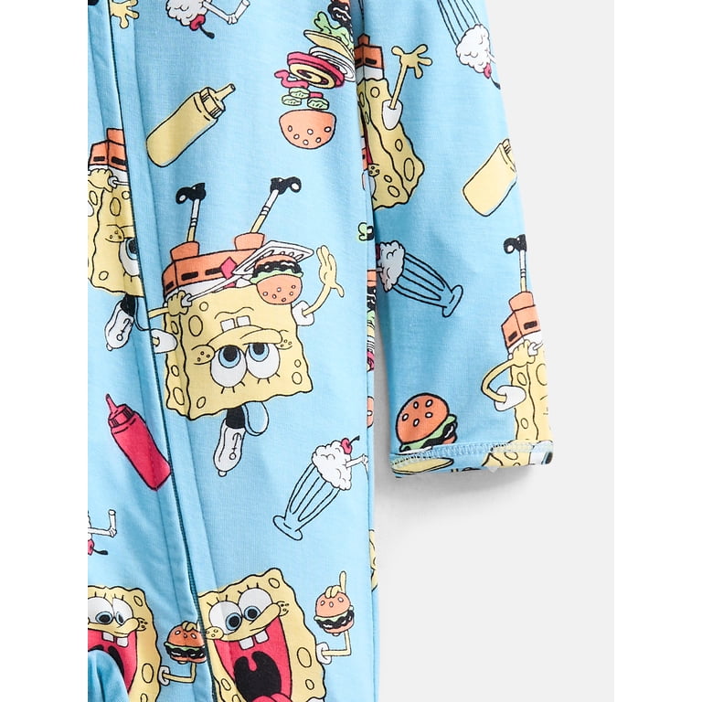 SpongeBob SquarePants Baby Footed Sleep One-Piece photo 3