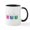 White/Black Inside, variant on CafePress - Easter Egg Dye Mugs - 11 oz Ceramic Mug - Novelty Coffee Tea Cup
