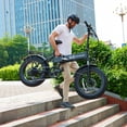 thumbnail image 5 of GoPowerBike GoExpress V2 Folding Electric Bike 20mph Max Speed & 750W Motor | Black, 5 of 12
