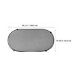 thumbnail image 2 of Minkissy 6Pcs Sunshade for Truck Rear Windows Black Mesh Car Window Cover with Suction Cups, 2 of 6