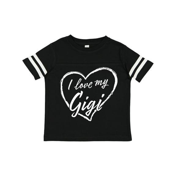 Inktastic I Love My Gigi in White Chalk Heart Boys or Girls Toddler T-Shirt