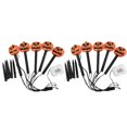 thumbnail image 2 of Wzzjkit 2PC Halloween Outdoor Squash Lawns Ground Lamp Decorative Light Garden Terrace Layout, 2 of 9