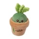 thumbnail image 2 of Llavero de peluche de zanahoria con colgante de rábano relleno, verdura suave para jugar verde, 2 of 9