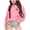 Pink, variant on Zylarhe Kids Hoodies Girls Fashion Casual Printed Long Sleeved Hoodie Top with Soft Breathable Touch and Trendy Style Orange 2-3 Years