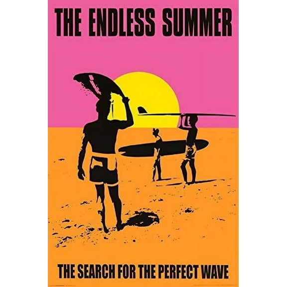 The Endless Summer Laminated Movie Poster 24x36 inches
