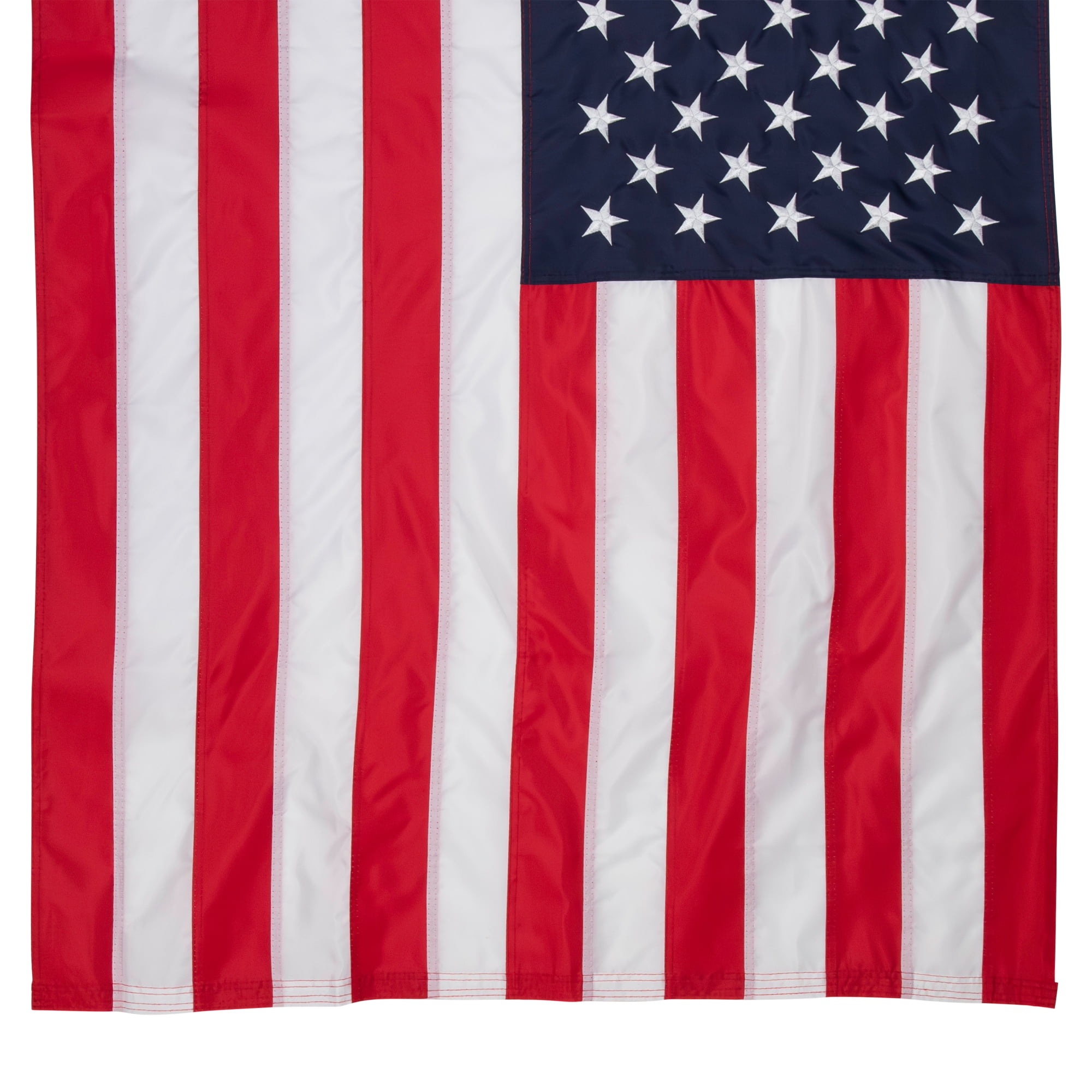 Northlight Patriotic Embroidered USA Outdoor House Flag - 40" x 28"