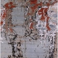 thumbnail image 1 of Ahgly Company Tapis d'Intérieur Carré Mid-Century Moderne Gris Foncé Zone Orientale, 8' Carré, 1 of 6