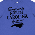 thumbnail image 4 of Inktastic Someone in North Carolina Loves Me Youth T-Shirt, 4 of 5