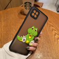 thumbnail image 3 of Caso mate para OPPO A97 A96 A95 A94 A93 A92 A92S A78 A74 A73 A72 A57 A55 A54 A53 A17 A16 4G 5G Funda lindo cocodrilo de dibujos animados, 3 of 5