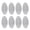 White, variant on 8Pcs/set Bikes Wheel Reflectors Bikes Reflectors Suitable for Bikes Warning