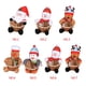 thumbnail image 4 of Injueey Cesta de almacenamiento de dulces de Feliz Navidad, decoración de para el hogar, organizador de muñecos de nieve, cestas, bolsa de regalo Kits de decoración para fiestas pupazzo di neve S Injueey JR1136-02, 4 of 6
