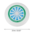 thumbnail image 5 of Unique Bargains 1 Pc Round Flying Disc 10.63" Blue Green, 5 of 5