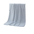 thumbnail image 3 of Velvet Bath Towel | Striped Pattern Super Absorbent & Quick Dry | Extra Thick & Soft Fleece Material | 70x140cm Large Size for Adult Home, Beach & Gym Use, 3 of 6