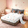 thumbnail image 3 of Manfei Rustic Cabin Lodge 7-Piece Twin Bedding,Traditional Christmas Tree Gift Bedding Comforter Set,Blue Gray,Christmas Reversible, 3 of 6
