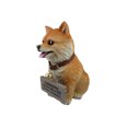 thumbnail image 3 of DWK Pomeranian Dog Home Porch Outdoor Figurine Decor 11", 3 of 7