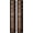 Black/Brown, variant on Tall Narrow Media Tower Rack with Adjustable Shelves for Home Office, Black/Brown Slim Storage Cabinet