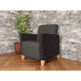 thumbnail image 3 of Lesro Chaise d'Invité de Réception Ravenna Lounge en Gris, 3 of 8