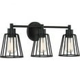 thumbnail image 4 of Quoizel Atticus 3-Light 9" Bathroom Vanity Light in Earth Black, 4 of 4