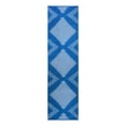 thumbnail image 7 of Unique Loom Kai Collection Area Rug - Warrior (3' 3" x 12' Runner Navy Blue/Ivory), 7 of 7