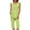 Army Green, variant on Swuxness Women's Camisole Pajama Two Piece Sets, Fall Short Pants Set, Women's Striped Crew Neck Soft Comfortable Breathable Pajama Set for Ladies Orange, S