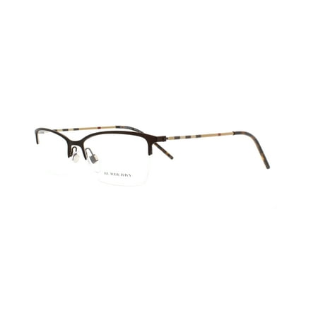 BURBERRY Eyeglasses BE 1278 1012 Matte Brown 53MM