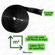 thumbnail image 4 of Cinta Rompevientos Plástica Para Malla Ciclónica Rollo 10 m2 Negro INMATMEX Cinta Rompevientos 10 m2 Negro, 4 of 10
