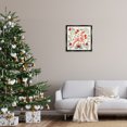 thumbnail image 3 of Stupell Industries Bohemian Pink & Green Floral Reindeer Black Floating Frame Canvas Art, 25 x 25, by Victoria Barnes, 3 of 7