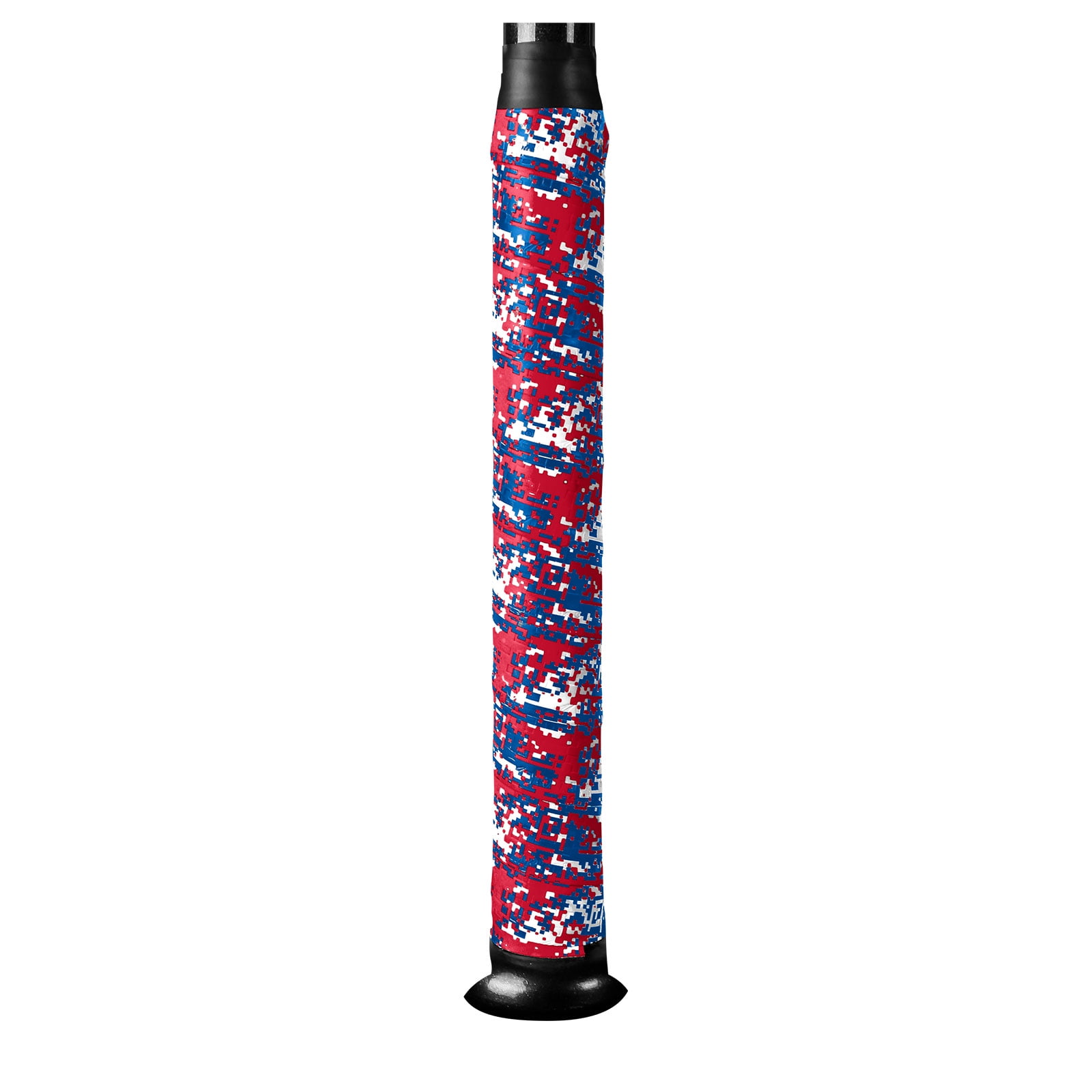New Champro Sports A031 Xtreme Tack Bat Grip 1.8mm x 39" Red,White,& Blue Camo 