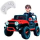 thumbnail image 1 of Carro Electrico Bluelander, Tipo Jeep, Montable para Niño y Niña, con Luces Led Frontales, Rojo, 1 of 5