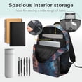 thumbnail image 4 of Yspwyqan Kids Backpack Set for Boys, Cute Highland Cow 4 Piece Backpack and Lunchbox Set with Padded Straps, Casual Daypack for School Hiking Travel Ages 8-15, 4 of 7