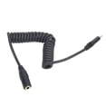 thumbnail image 1 of PULUZ 3,5 mm TRRS hembra a tipo C macho Adaptador de audio para micrófono en vivo Cable en espiral con resorte, 1 of 8