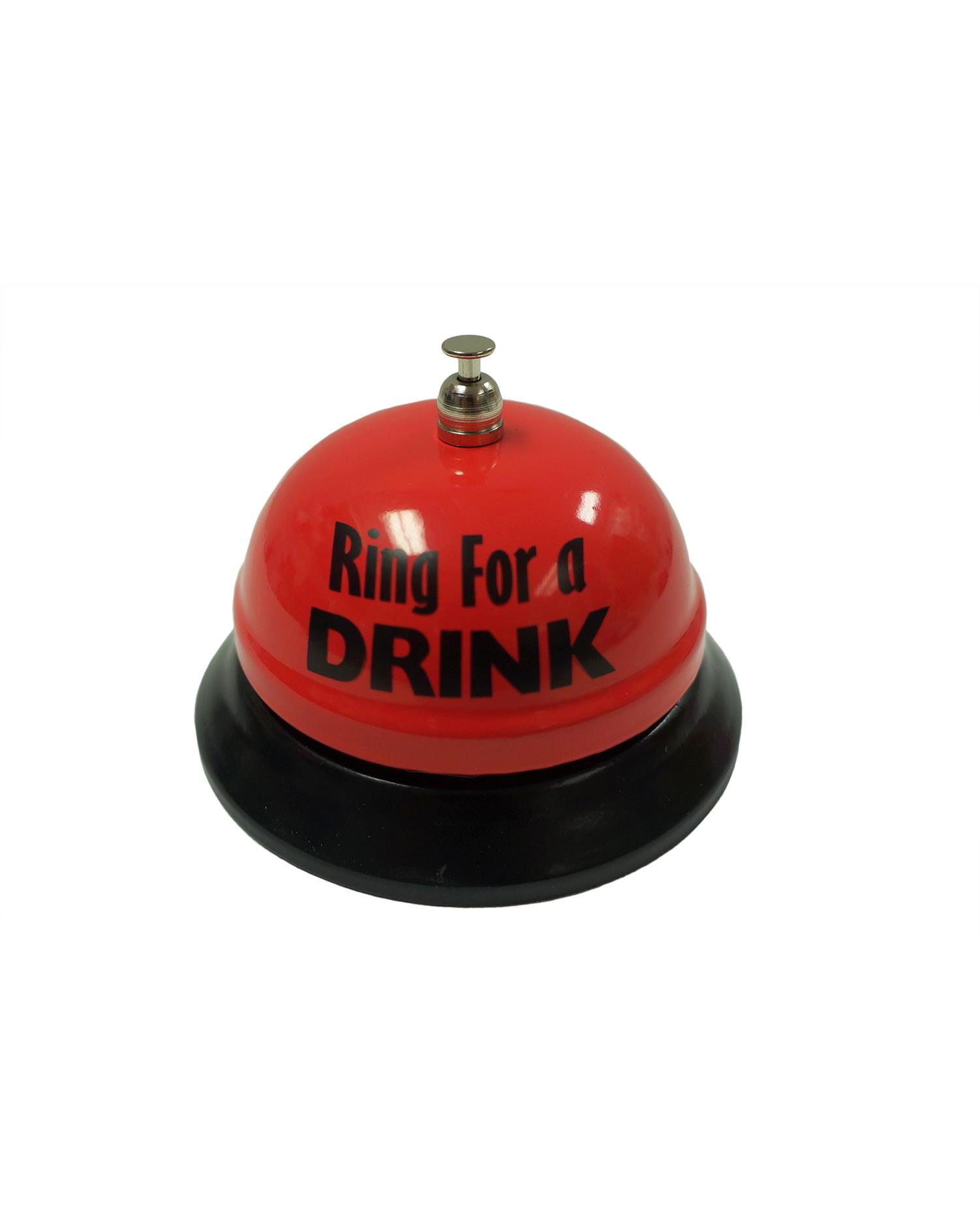 Ring For A Kiss Bell Red/Pink-Brand New-SHIPS N 24 HOURS