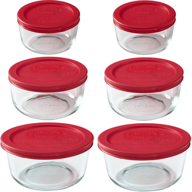 Pyrex Storage Plus 12-Piece Set - Walmart.com - Walmart.com