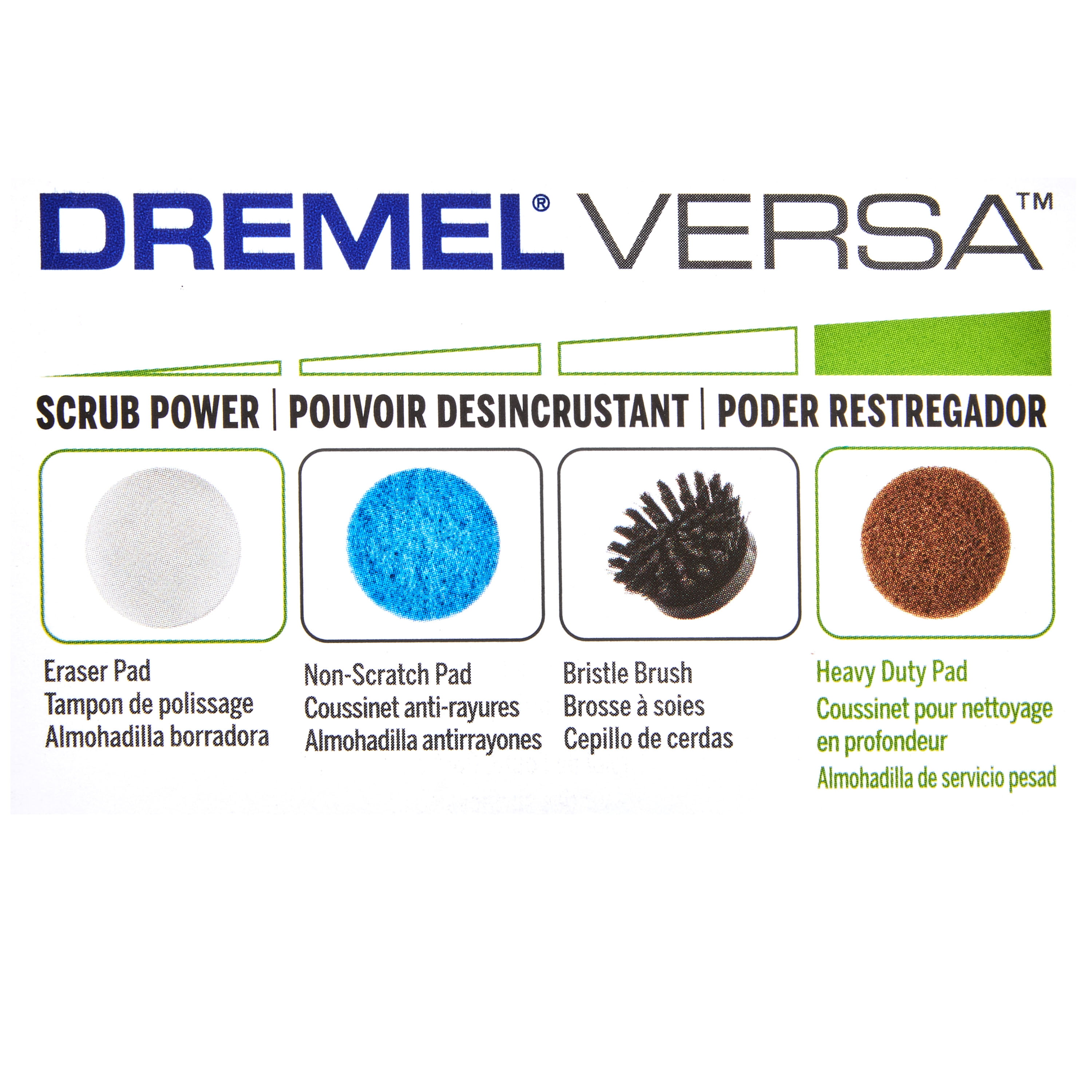 Dremel Versa Heavy Duty Pad 3 Pack PC361-3 Paint / Rust Removal - NEW  SEALED