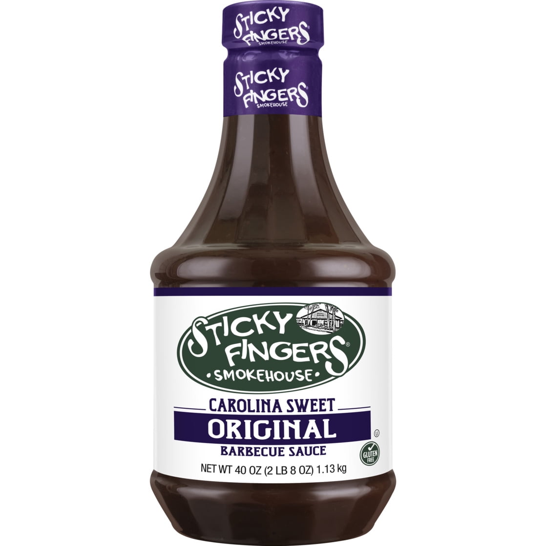 Sticky Fingers Smokehouse Carolina Sweet Original Barbecue Sauce 40 oz