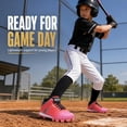 thumbnail image 2 of EQW Kids High-Top Baseball Cleats, Lace-Up Youth Baseball Shoes with Rubber Molded Cleats for Boys Girls, Ankle Support, 2 of 8