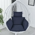 thumbnail image 2 of TOPCHANCES Patio Chair Cushion Navy Blue, 2 of 8