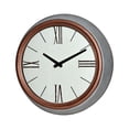thumbnail image 2 of Jeco HD-C010 14.5 in. Metal Round Wall Clock, 2 of 2